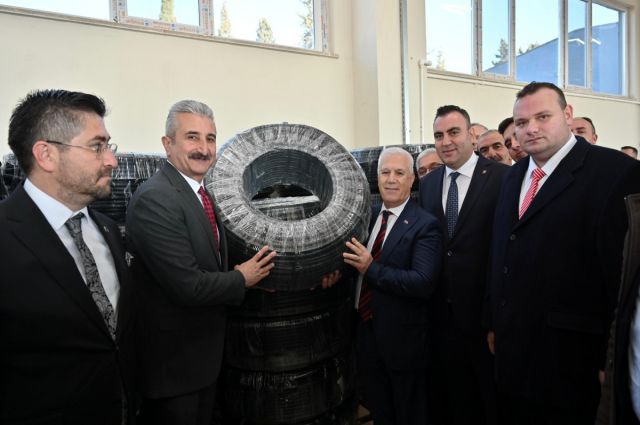 Bursa Büyükşehir’den Çiftçiye Geri Dönüşümlü Damla Sulama Desteği