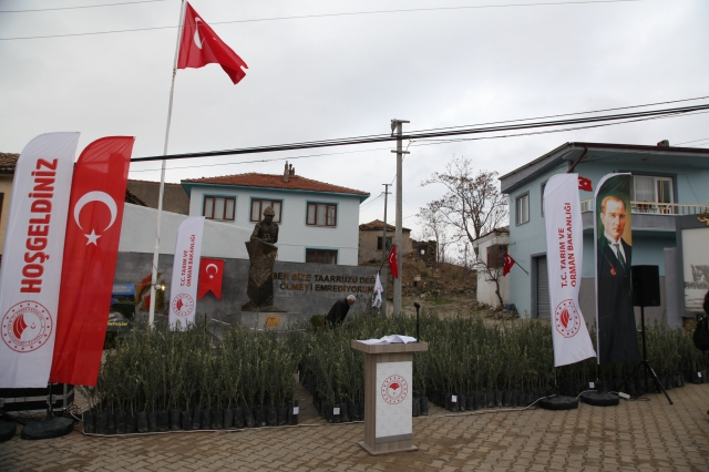 Çanakkale'de Yangından Etkilenen Çiftçilere Zeytin Fidanı Desteği