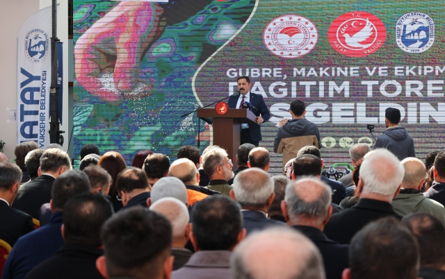 Hatay Büyükşehir Belediyesi'nden Tarımsal Üretime Büyük Destek