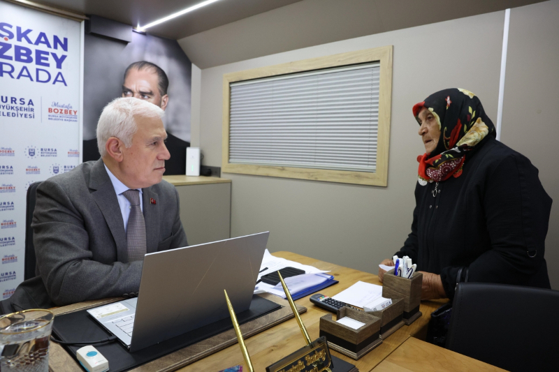 Bursa Büyükşehir, Gürsu’da küçükbaş yetiştiricisine destek verdi