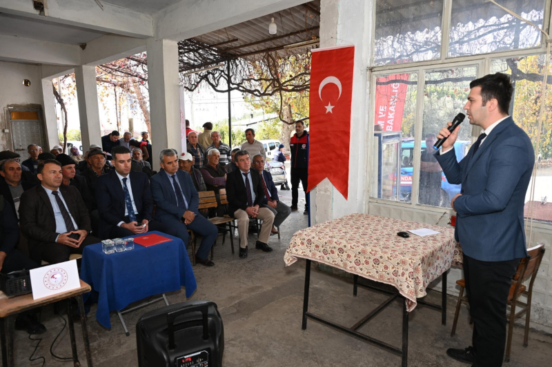 Denizli Tarım İl Müdürlüğü Zeytin Tarla Okulunu Tavas’ta Tamamladı