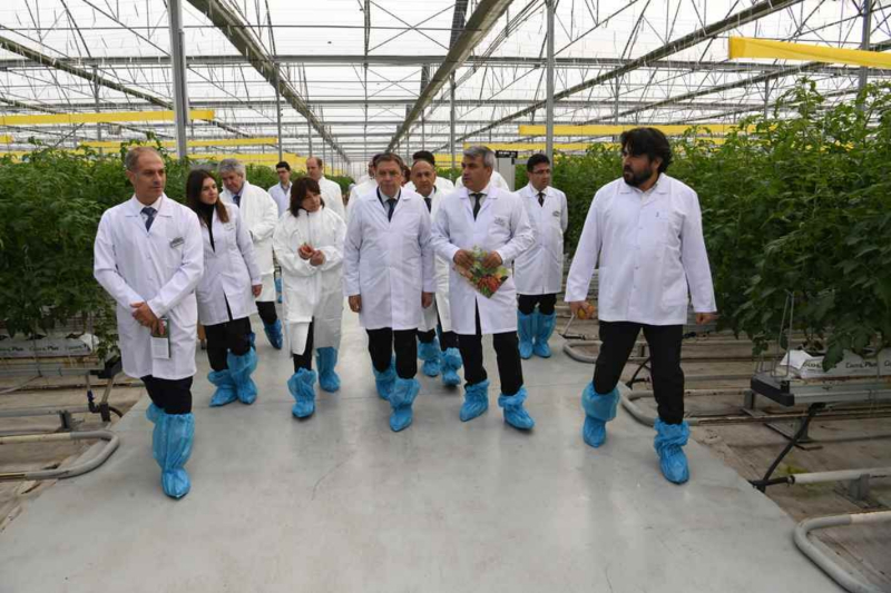 İspanya Tarım Bakanı Ankara’da gıda sanayisini inceledi