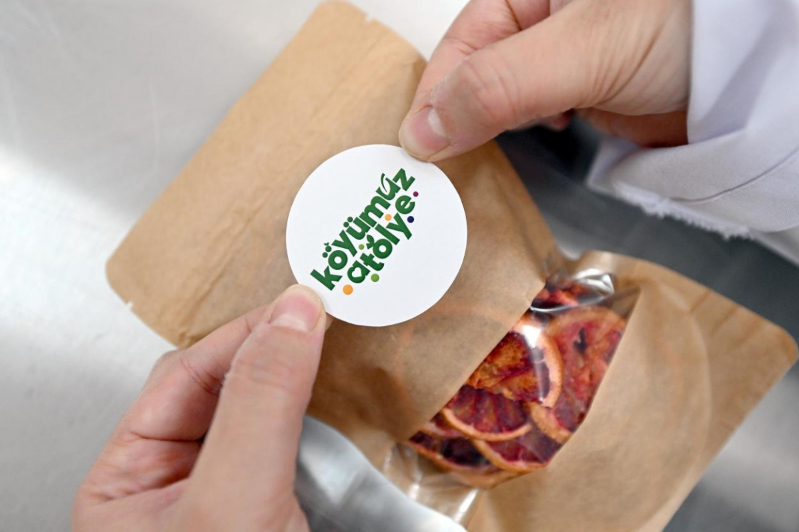 Mersin BŞB Kadınlara Kan Portakalı Kurutma Atölyesi Başlattı