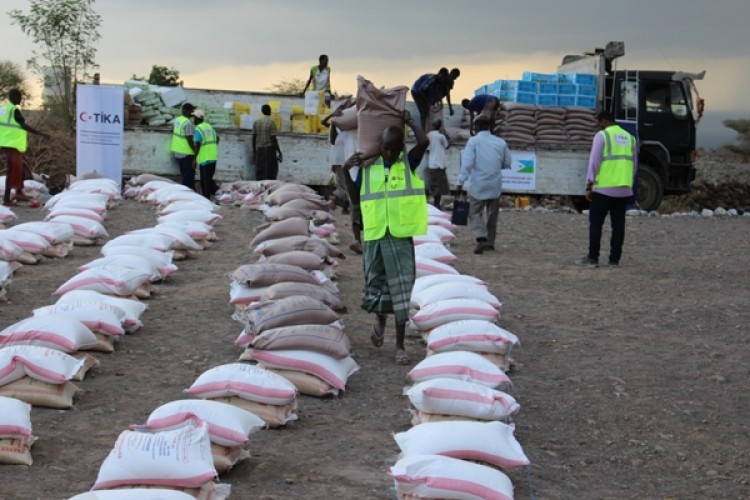 TİKA’dan Cibuti’ye 45 Ton Gıda Yardımı