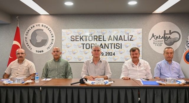 ATB Zeytin ve Zeytinyağı Sektörel Analiz Toplantısı Düzenledi