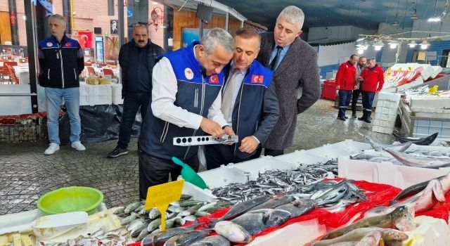 Samsun'da Balık Tezgahlarına Sıkı Denetim