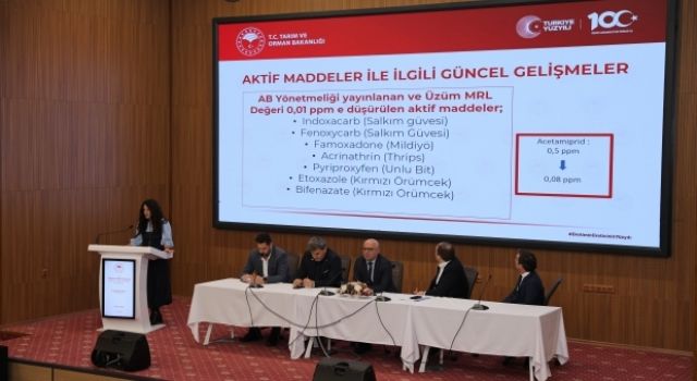 Manisa’da Bitki Koruma Ürünleri Bilgilendirme ve Değerlendirme Toplantısı Düzenlendi