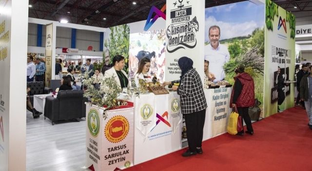 Mersin Tarım Fuarı’nda Büyükşehir’in Standına Yoğun İlgi