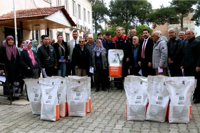 Çiftçilere Ayçiçek Tohumu Desteği