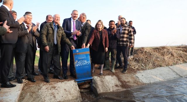 Gaziantep'te Cansuyum Projesi: Sulama Kanalları Yenileniyor