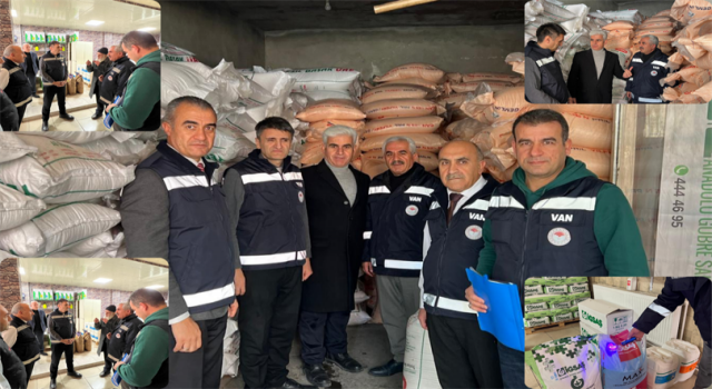 Van’da Gübre Bayileri Denetimi Yoğunlaştı