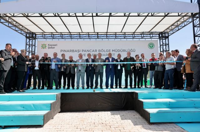 Kayseri Şeker, Pınarbaşı’nda yeni hizmet binası açtı
