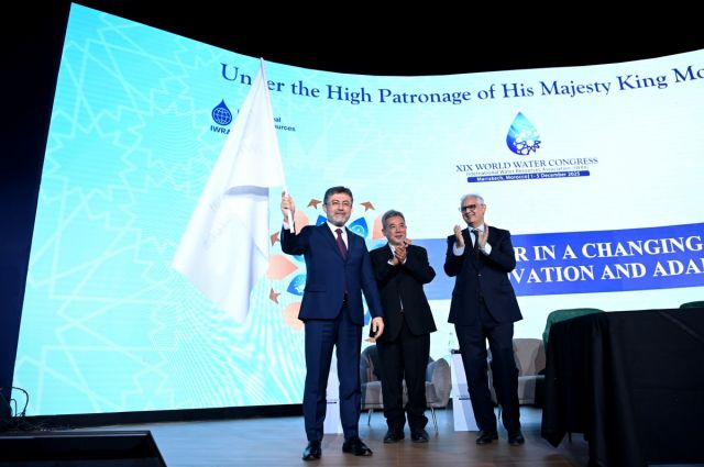 Tarım Bakanı Yumaklı IWRA bayrağını Marakeş’te devraldı