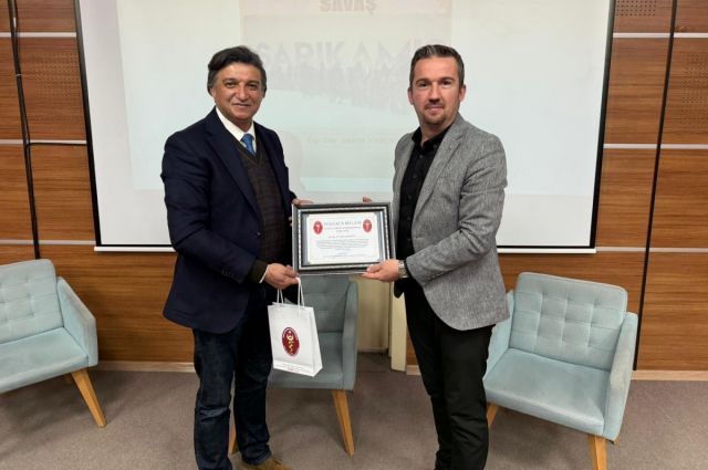 Kars VHO Başkanı Ercan Ödül’den Sarıkamış Konferansı