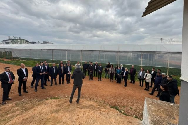 TBB Tarım ve Gıda Komisyonu Antalya’da saha incelemesi yaptı