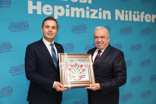 Nilüfer Belediye Başkanı Özdemir, Balıkesir’den Akın’ı ağırladı