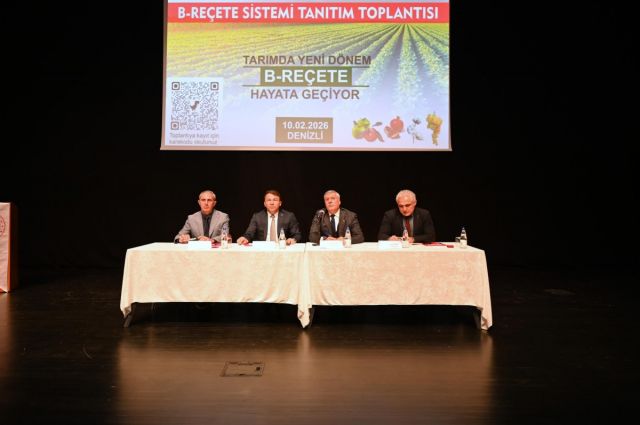 Tarım ve Orman Bakanlığı Denizli’de B-REÇETE sistemini tanıttı