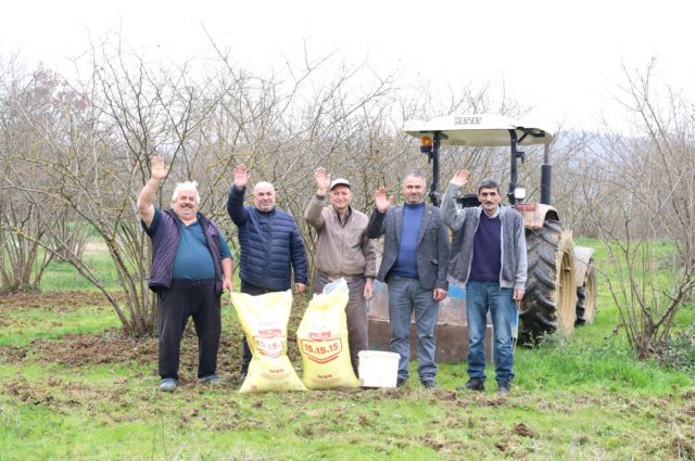 Kocaeli’de çiftçilere hibeli gübre desteği