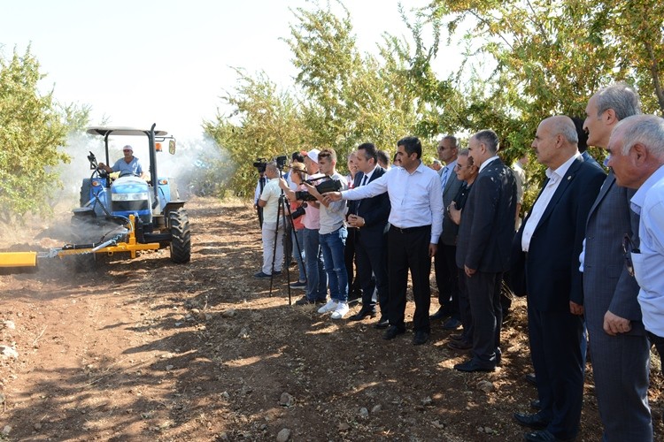 ​Kahramanmaraş'ta Badem Tarımında Teknolojik Yenilikler Tanıtıldı