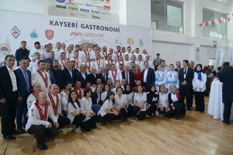 Kayseri Gastronomi Festivalinde Aşçılar Yarıştı