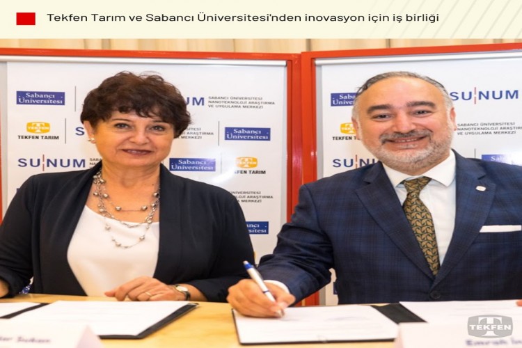 Tekfen Tarım Ve Sabancı Üniversitesi'nden İnovasyon İçin İşbirliği