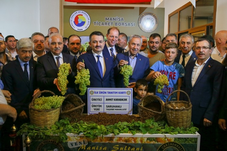 Bakan Pakdemirli, Üzüm Rekoltesini Açıkladı