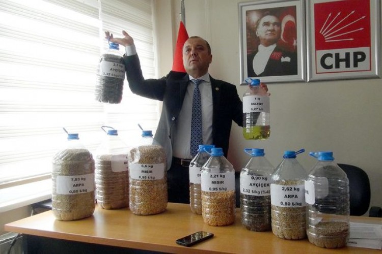 Üretici 1 Litre Mazot İçin 6.7 Kilo Buğday Satmak Zorunda