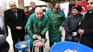 Denizli Valisi Çameli İlçesi'nde Alabalık Yetiştiricileriyle Buluştu