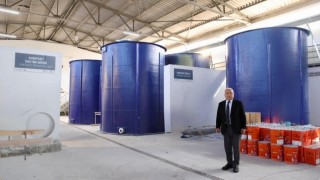 Büyükşehir’in Ürettiği Su Depoları Kırsal Mahallerde Yerini Alıyor