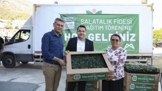 Mersin Büyükşehir’den üreticiye yüzde 70 hibeli fide desteği