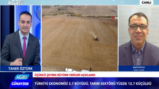 Tarım Yazarı Gazi Kutlu: Tarım Sektörü Tarihi Düşüş Yaşıyor