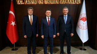 Kayseri Pancar Başkanı Akay, Bakan Yumaklı’yı ziyaret etti