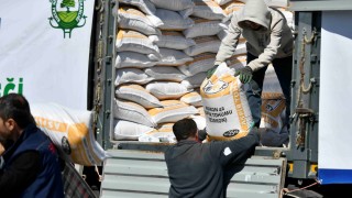 Çiftçiye Aspir Tohumu Desteği