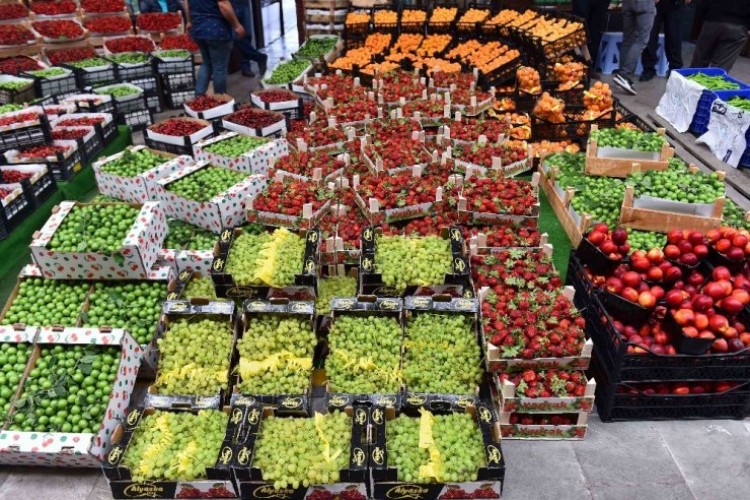 Başkentliler en çok domates ve portakal tüketti