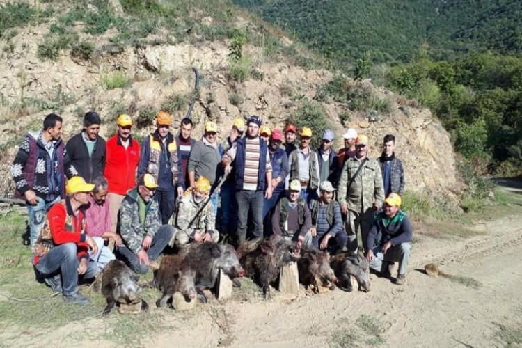 Aydın’da Çiftçinin İmdadına Avcılar Yetişti