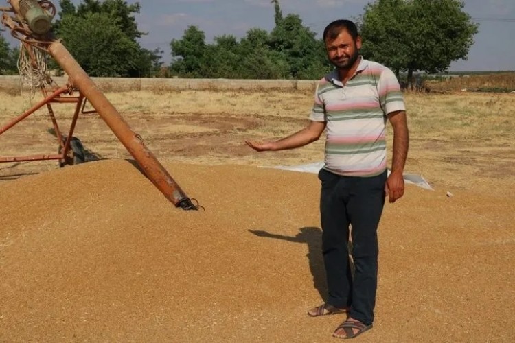 30 ton buğday yüklü tırla kayıplara karıştı