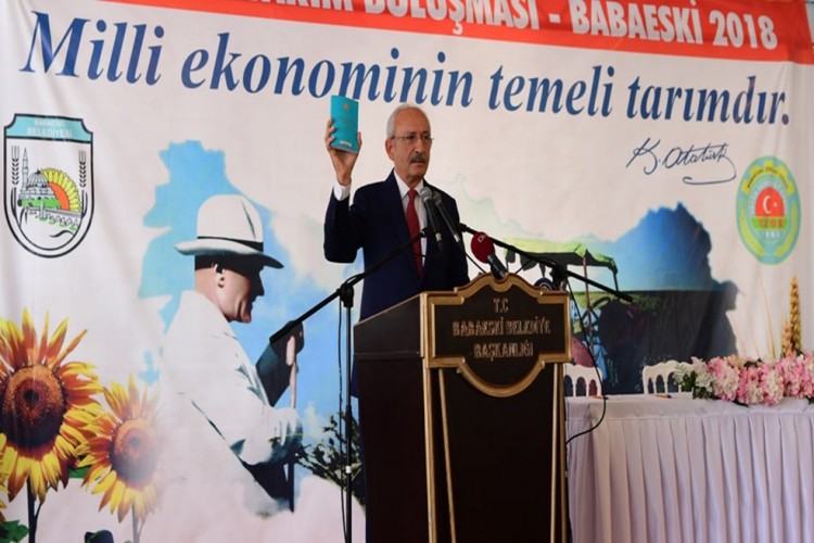 Kılıçdaroğlu: Çiftçiye Faiz Ektirip, Faiz Biçtiriyorlar